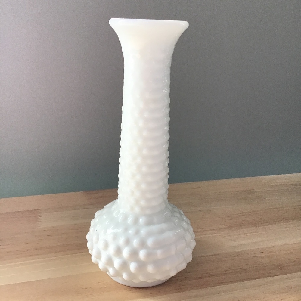 Milk Glass Vase